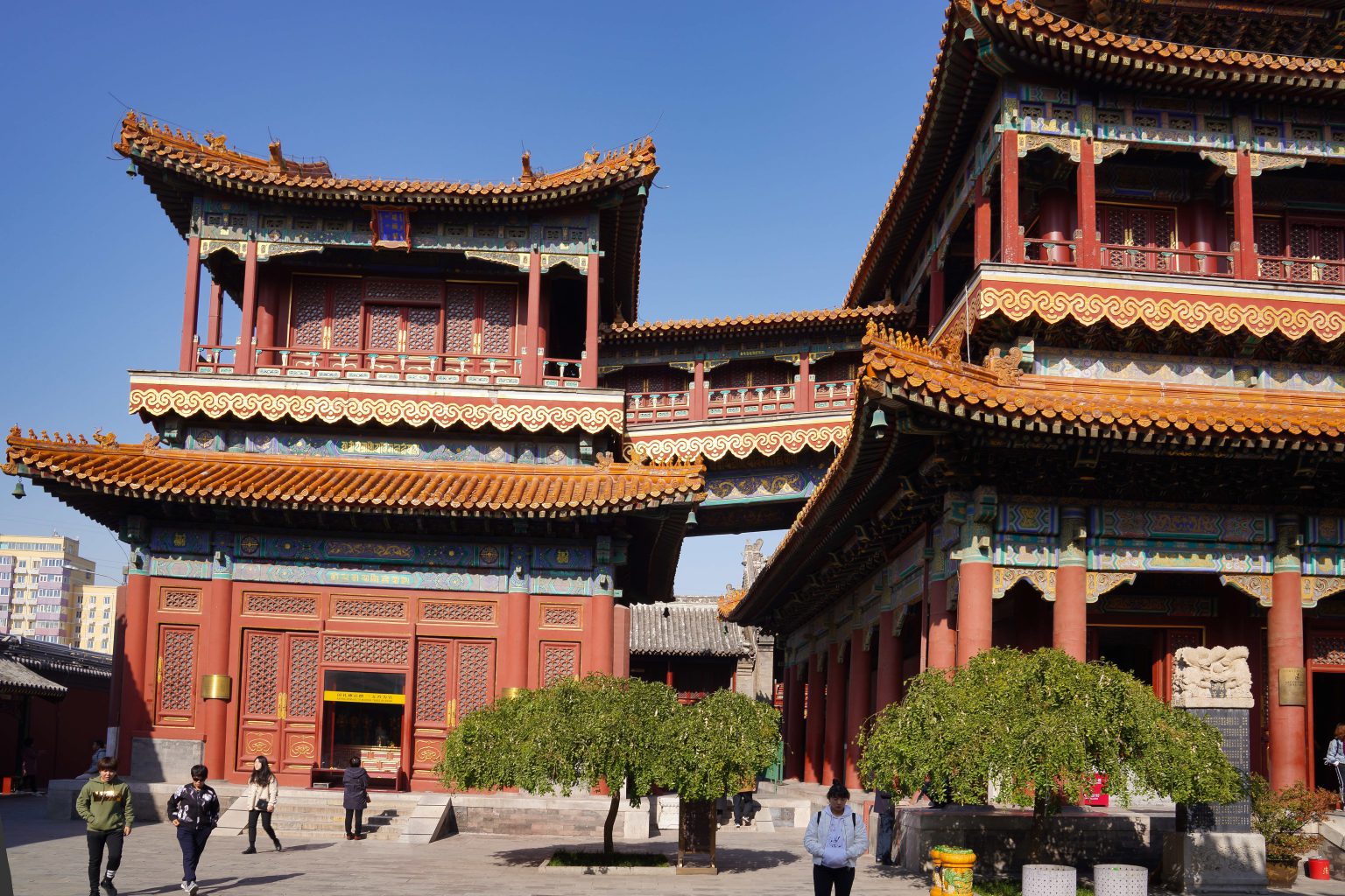 Peking Palast des Friedens und der Harmonie Dronestagram
