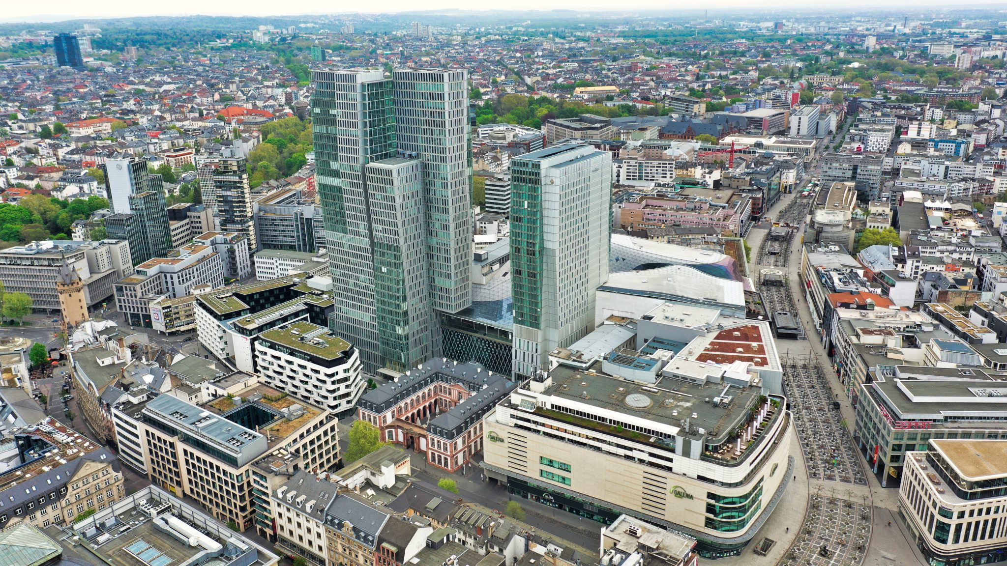 Frankfurt Thurn & Taxis Palais Dronestagram