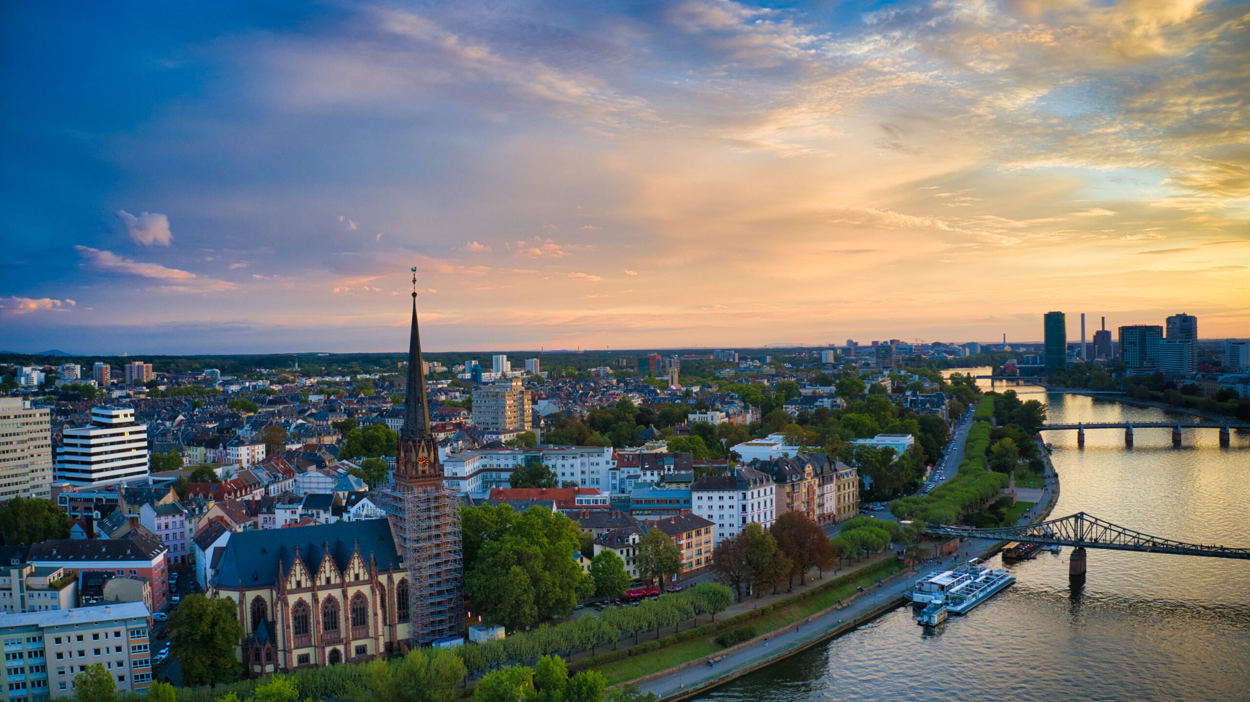 Frankfurt Sachsenhausen III Dronestagram Frankfurt Sachsenhausen III Dronestagram